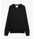 Maglia girocollo raglan boucle