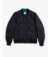 Quilted bomber jacket