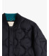 Quilted bomber jacket