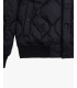 Quilted bomber jacket