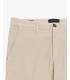 Slim fit chinos in woven textured fabric