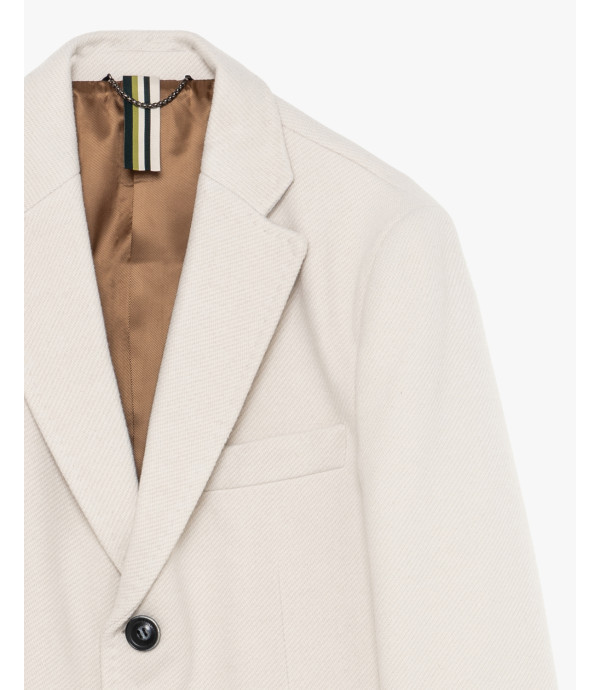 Slim fit coat