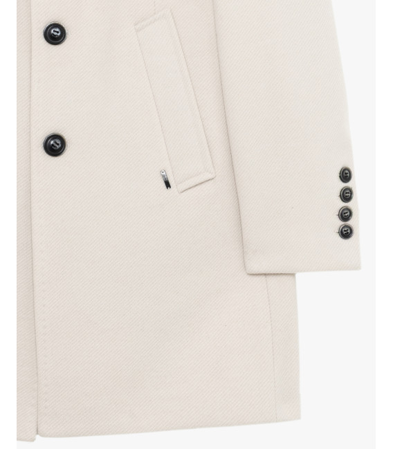 Slim fit coat