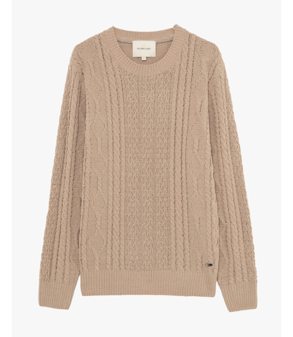 Maglione girocollo in ciniglia