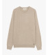 Maglione girocollo in misto lana