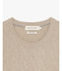 Maglione girocollo in misto lana