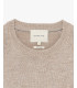 Maglia girocollo raglan boucle