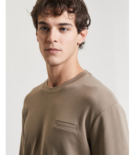 Ultra-soft feel long sleeve t-shirt