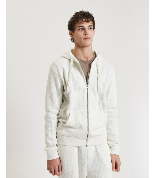 Zipped hoodie