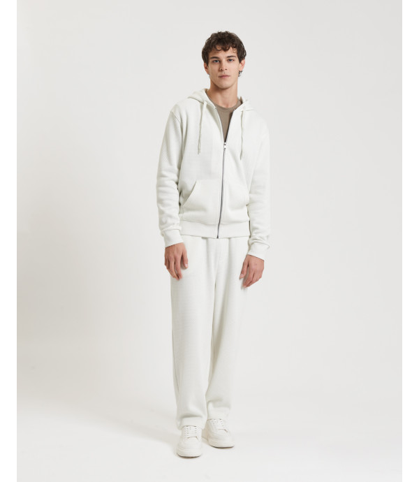 Jogger in tessuto texturizzato