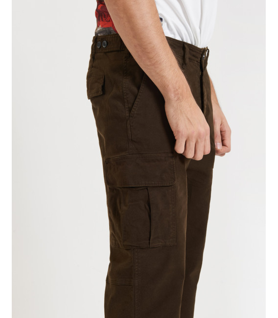 Pantaloni cargo in cotone
