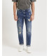 Jeans BRUCE regular fit medium wash con strappi