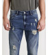 Jeans BRUCE regular fit medium wash con strappi