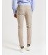 Slim fit chinos in woven textured fabric