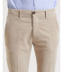 Slim fit chinos in woven textured fabric