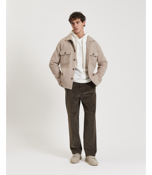 Boxy fit overshirt