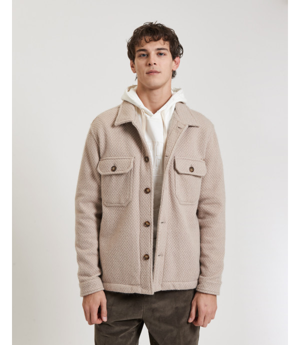 Boxy fit overshirt
