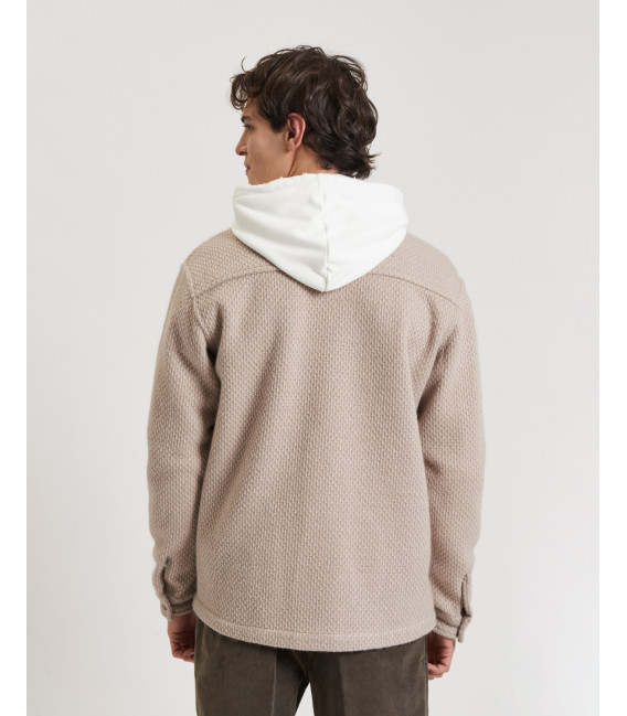 Boxy fit overshirt