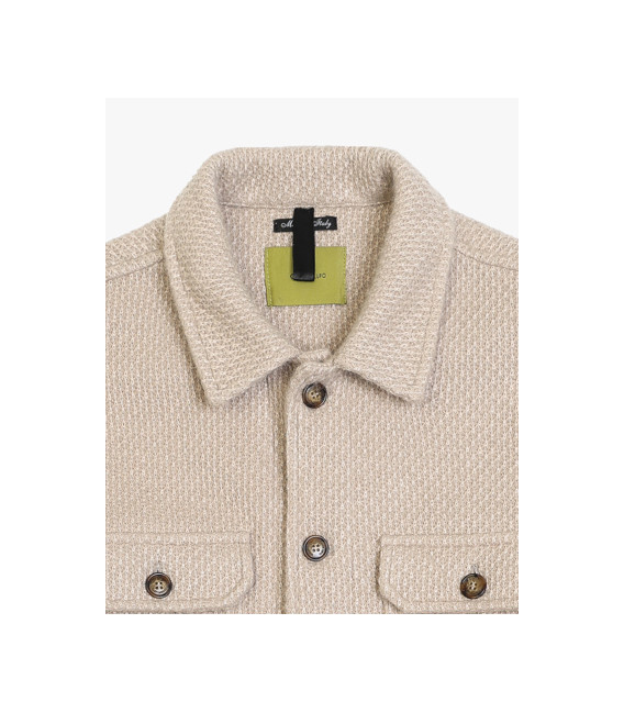 Boxy fit overshirt