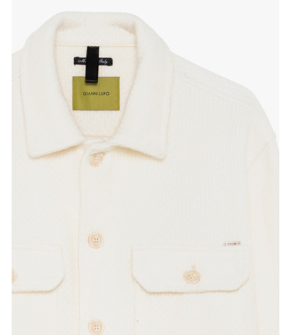 Boxy fit overshirt