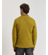V-neck cable-knit sweater