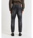 Jeans MIKE carrot cropped fit rip & repair