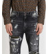 Jeans MIKE carrot cropped fit rip & repair