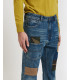 Jeans GRANT carrot fit con patch