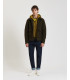 Jacket with detachable vest and hood