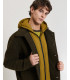 Jacket with detachable vest and hood