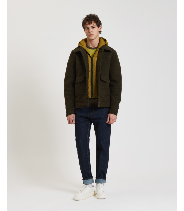 Jeans ANDY carrot fit cimosato rinse