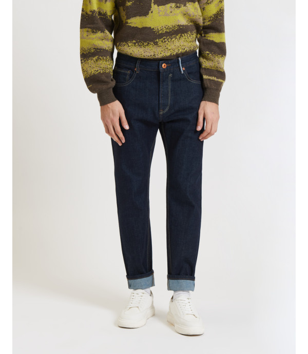 Jeans ANDY carrot fit cimosato rinse