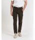Slim fit corduroy cargo trousers