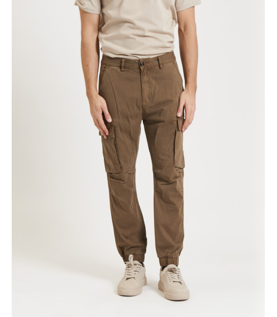 Pantalone cargo relaxed fit