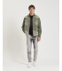 Washed corduroy shirt