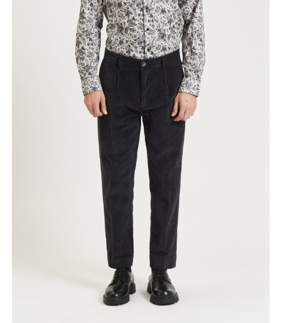 Wide wale corduroy trousers