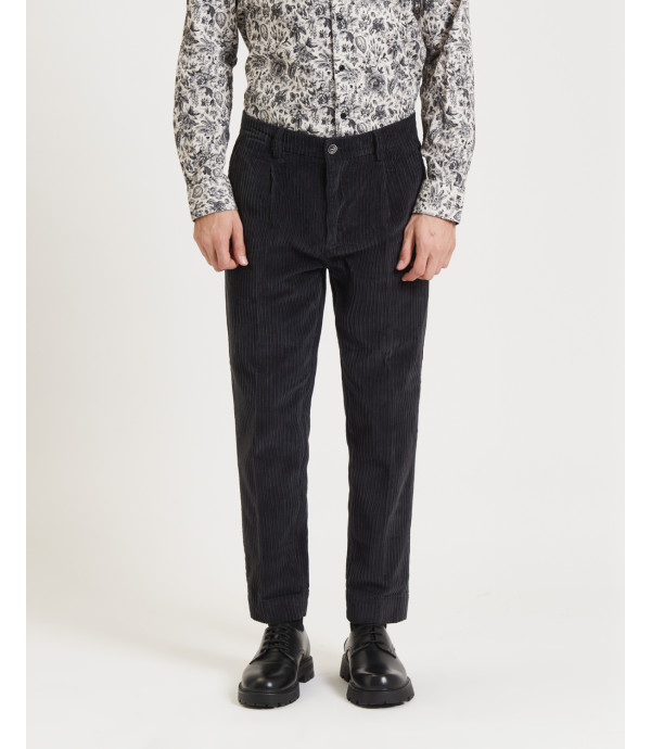 Wide wale corduroy trousers