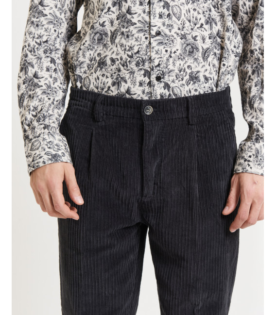 Wide wale corduroy trousers