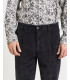 Wide wale corduroy trousers