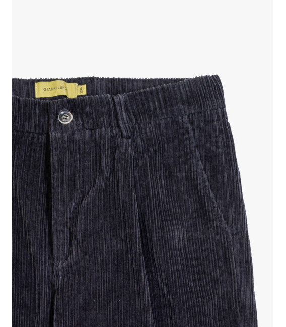 Wide wale corduroy trousers
