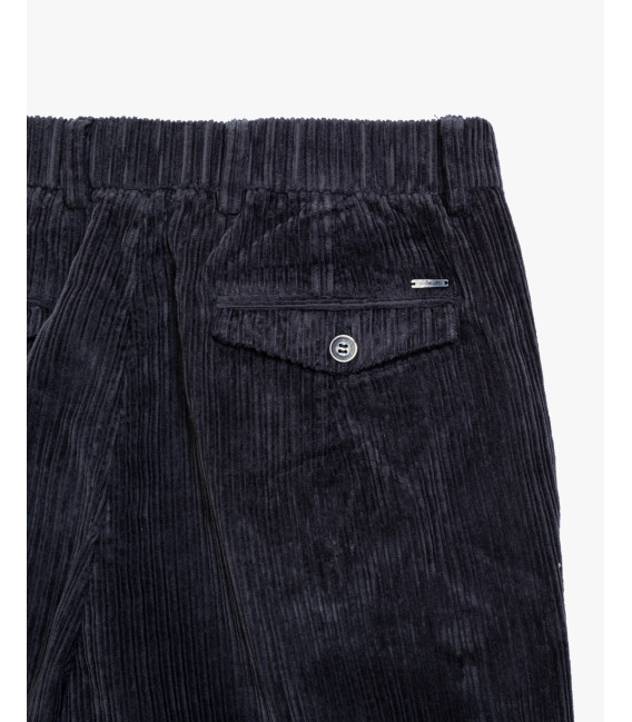 Wide wale corduroy trousers