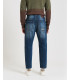 Jeans MIKE carrot cropped jeans con strappi e riparazioni