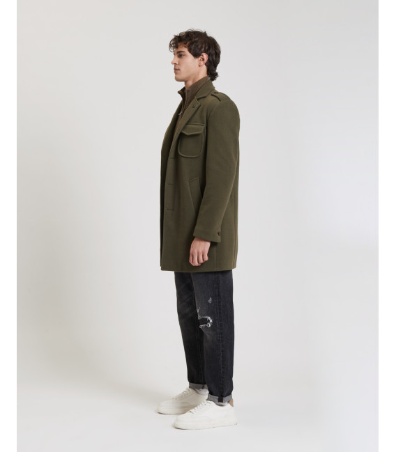 Military-style coat