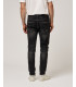 Jeans KEVIN skinny fit rip&repair slavato