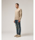 Maglione boucle girocollo