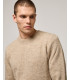Maglione boucle girocollo