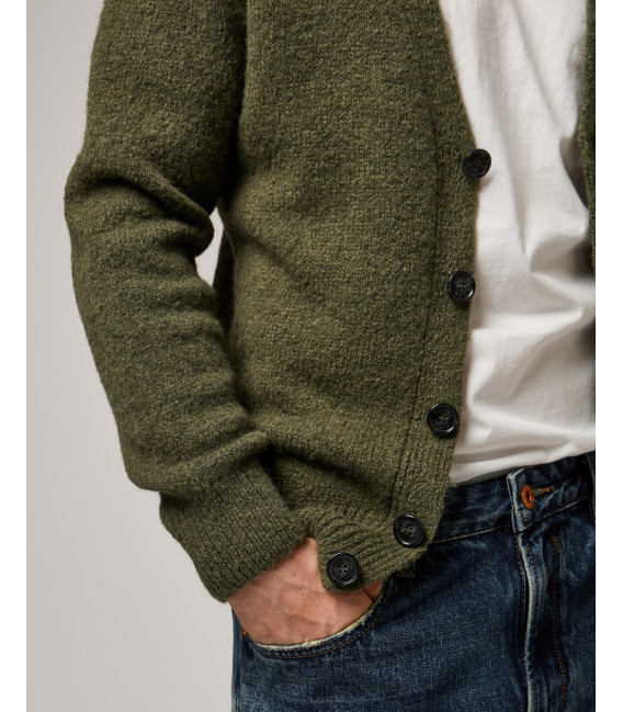 Cardigan in wool blend