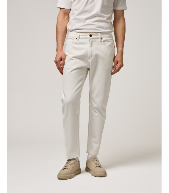 Jeans ANDY carrot fit cimosato