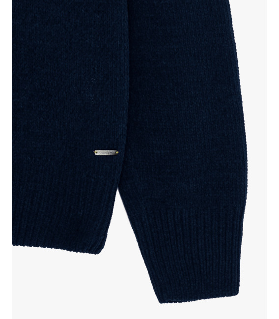 Maglione girocollo in ciniglia