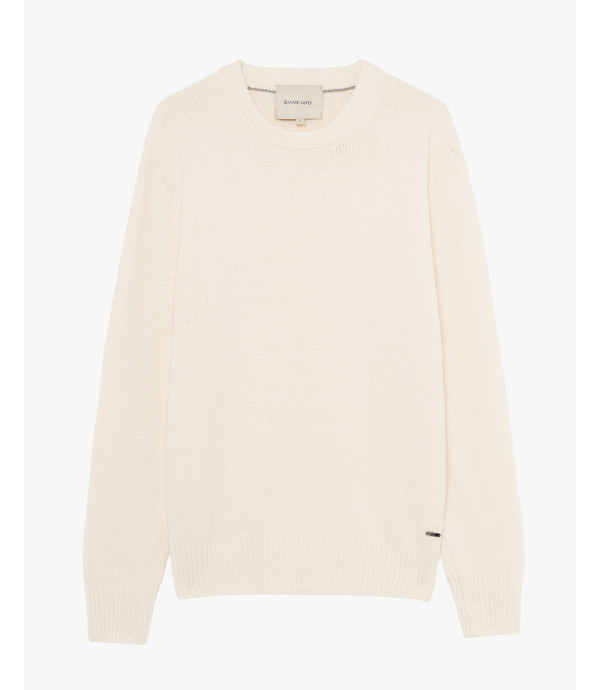 Maglione girocollo in ciniglia